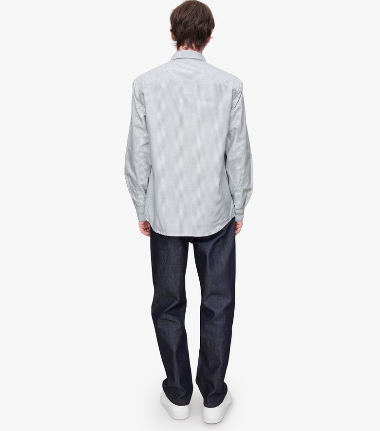 A.P.C. Chemise Greg Logo Dark Navy