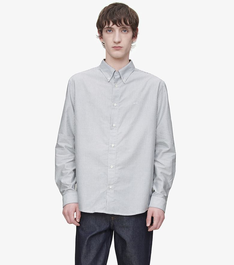 A.P.C. Chemise Greg Logo Dark navy