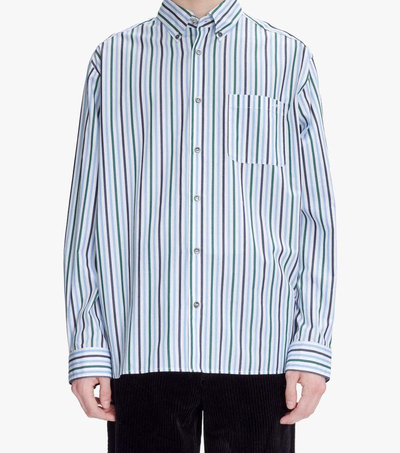 A.P.C. Chemise Mateo Logo Dark Navy