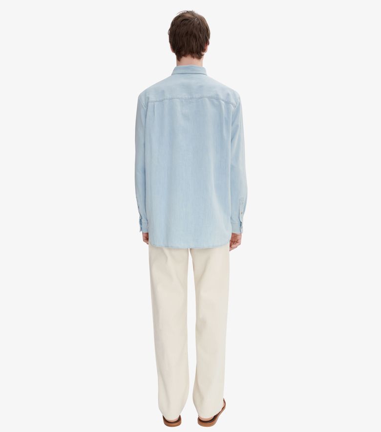 A.P.C. Chemise Mathias Bleu Pâle