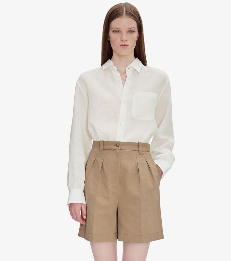 A.P.C. Chemise Sela Blanc cassé