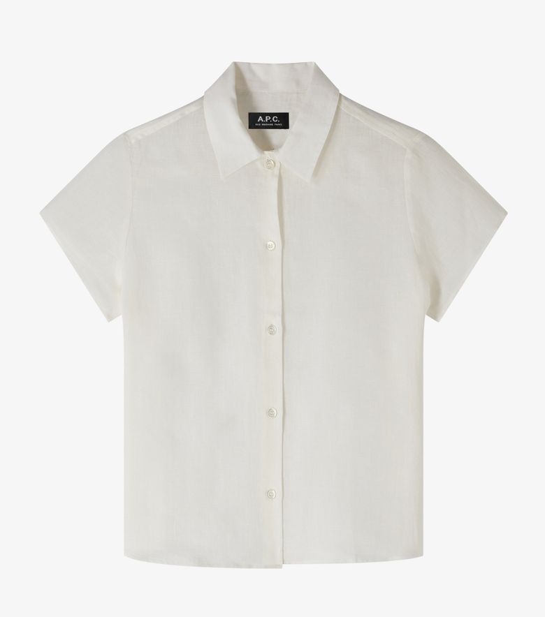 A.P.C. Chemisette Marina Blanc Cassé