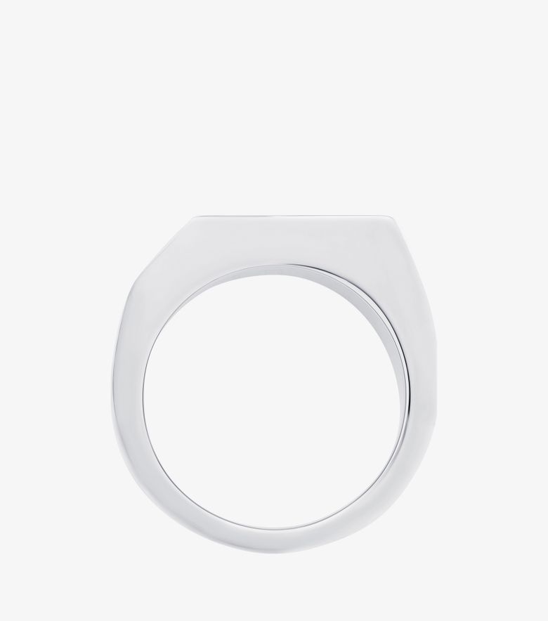 A.P.C. Chevalière Minimal Argent