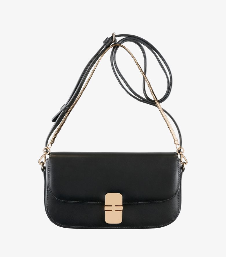 A.P.C. Clutch Grace Chaine Noir