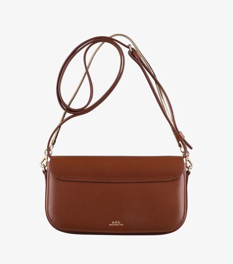 A.P.C. Clutch Grace Chaine Noisette
