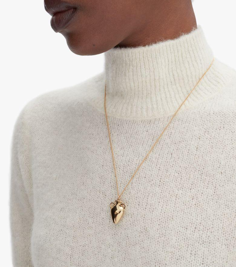 A.P.C. Collier Amphore Or