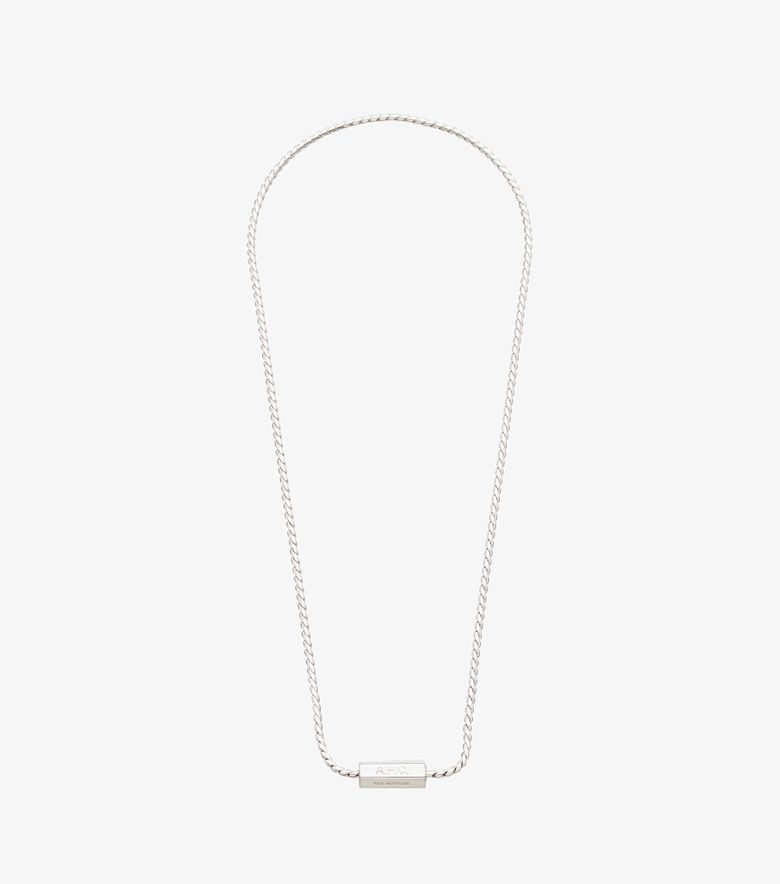 A.P.C. Collier Angle Argent
