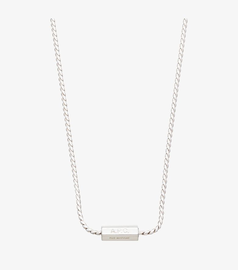 A.P.C. Collier Angle Argent