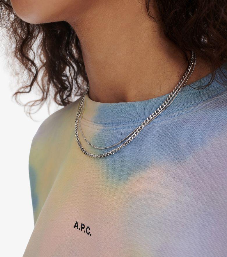 A.P.C. Collier Minimal Argent