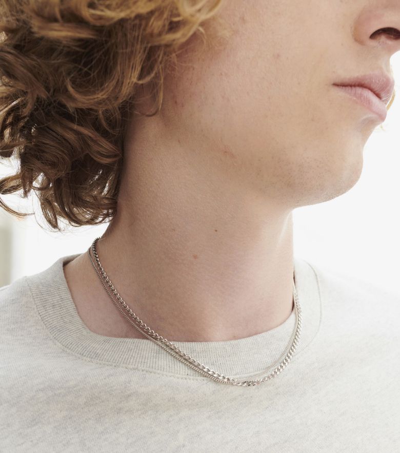 A.P.C. Collier Minimal Argent