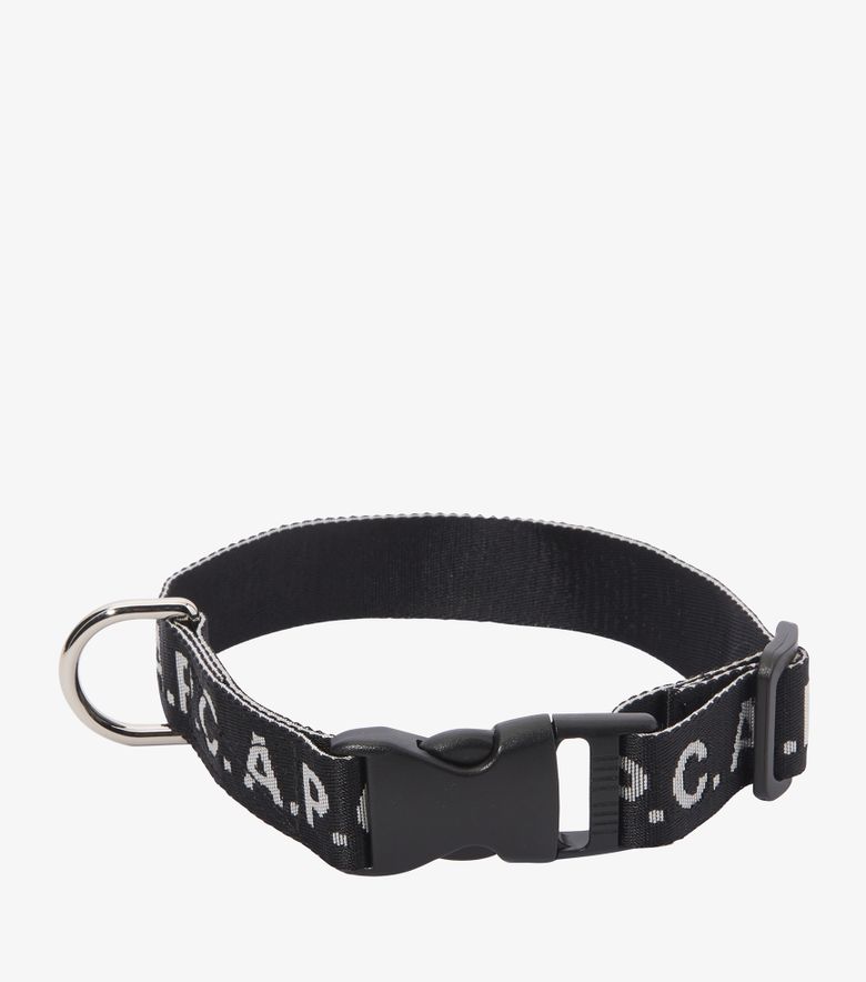A.P.C. Collier Toutou Logo Noir