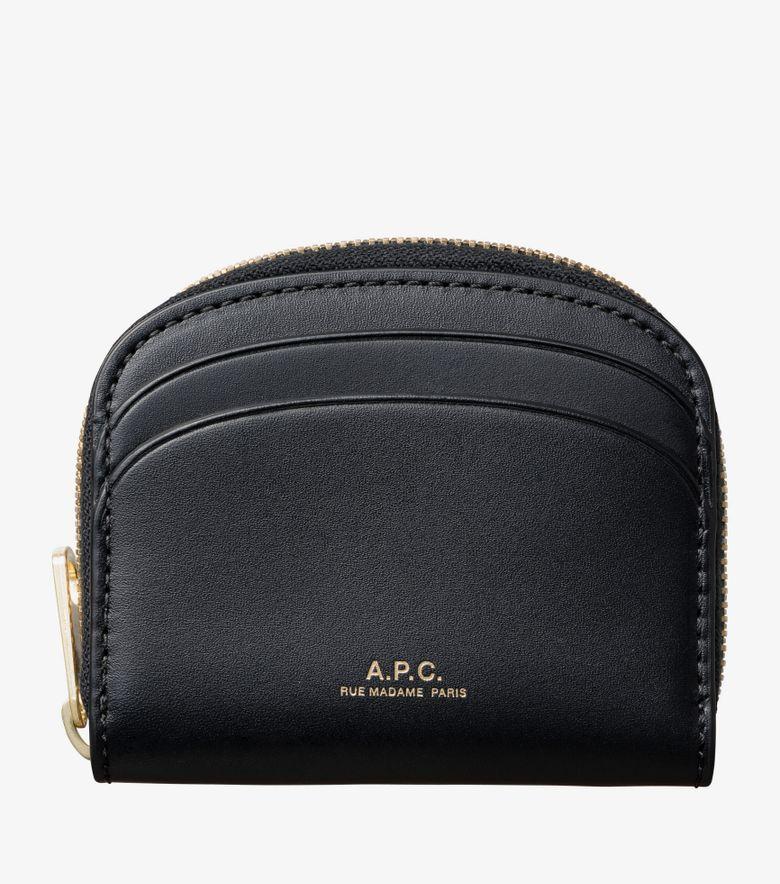 A.P.C. Compact Demi-Lune Mini Noir