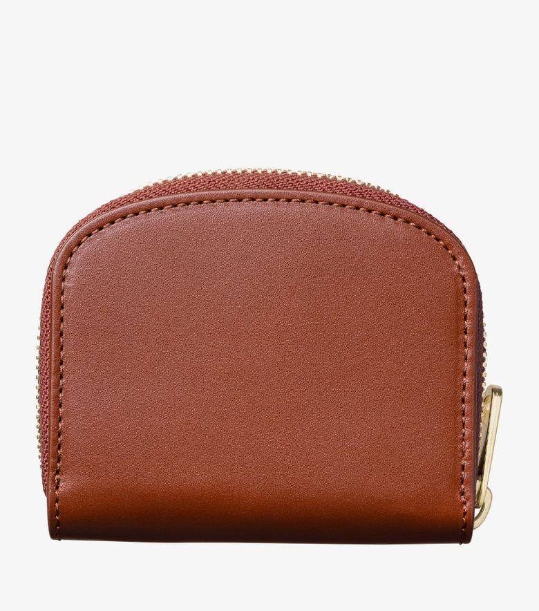 A.P.C. Compact Demi-Lune Mini Noisette