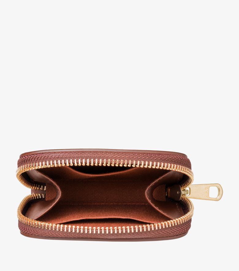 A.P.C. Compact Demi-Lune Mini Noisette