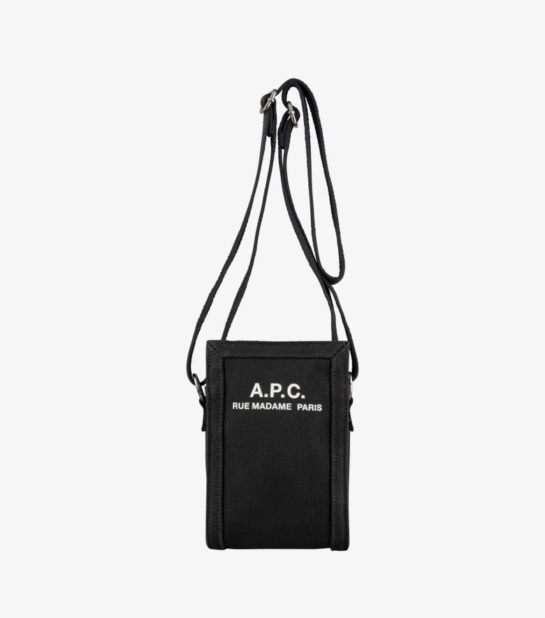 A.P.C. Crossbody Pouch Recuperation Noir