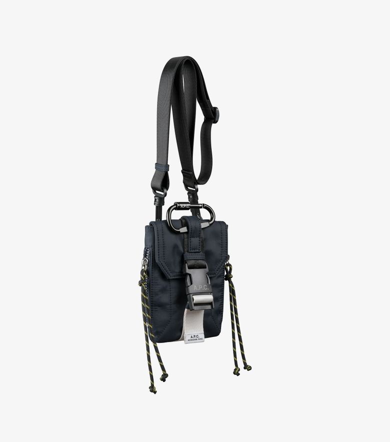 A.P.C. Crossbody Pouch Trek Dark Navy