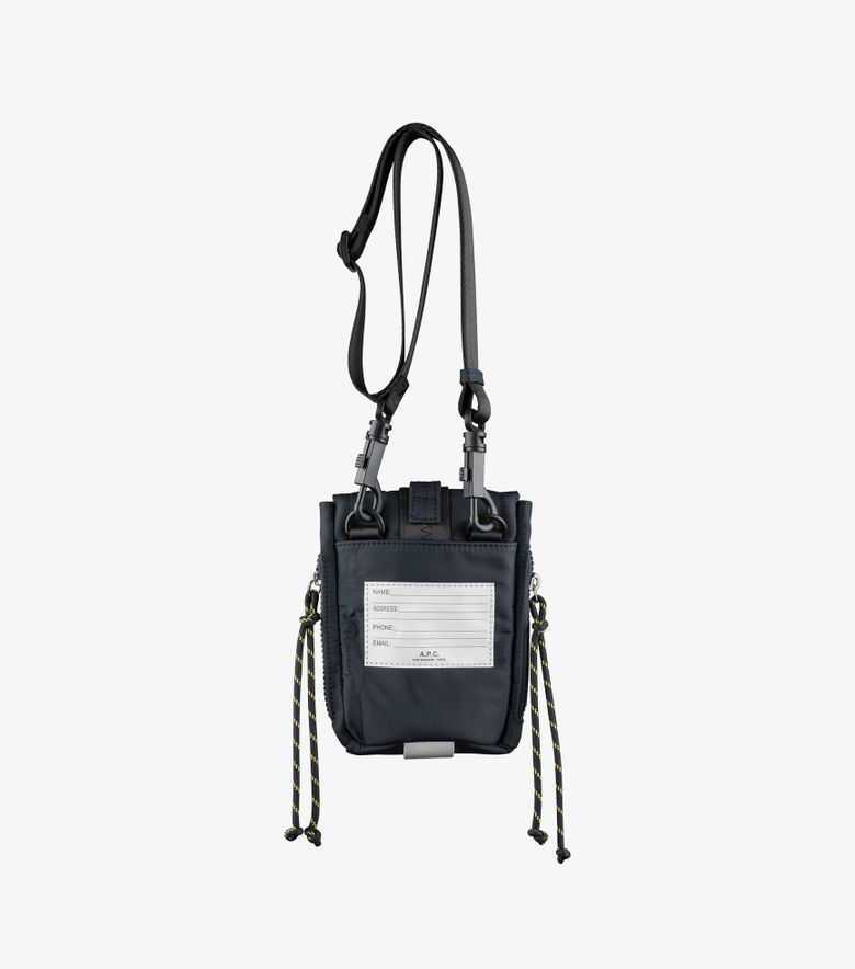 A.P.C. Crossbody Pouch Trek Dark Navy