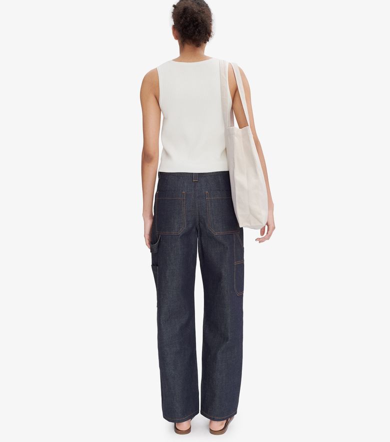 A.P.C. Débardeur Ambre Blanc Cassé