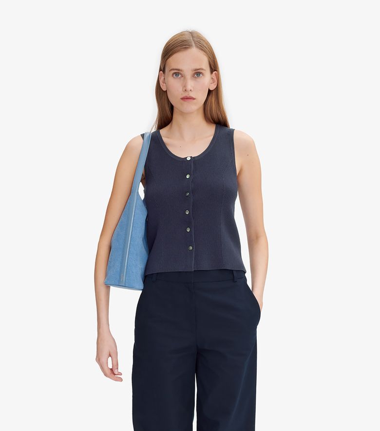 A.P.C. Débardeur Ambre Dark navy