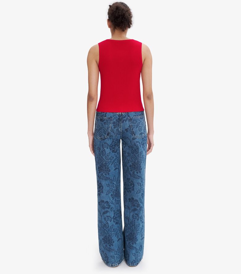 A.P.C. Débardeur Ambre Rouge