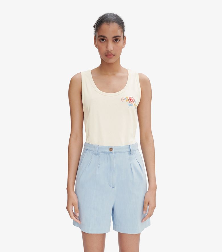 A.P.C. Débardeur Livia Écru