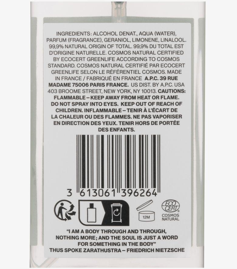 A.P.C. Eau De Cologne - Cosmos Natural Blanc