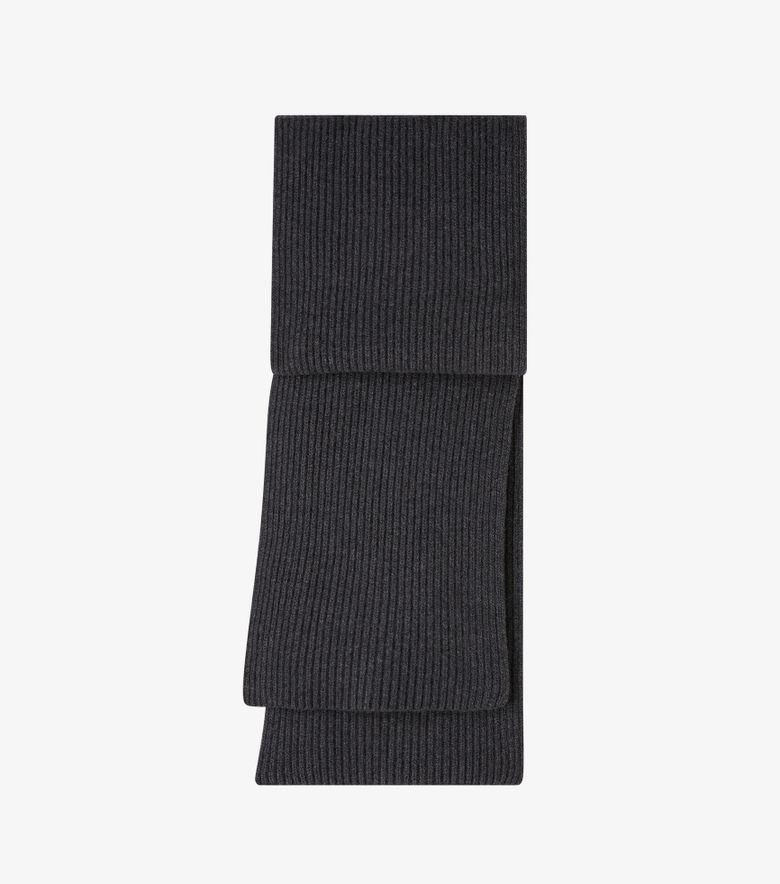 A.P.C. Echarpe Camille Anthracite Chiné