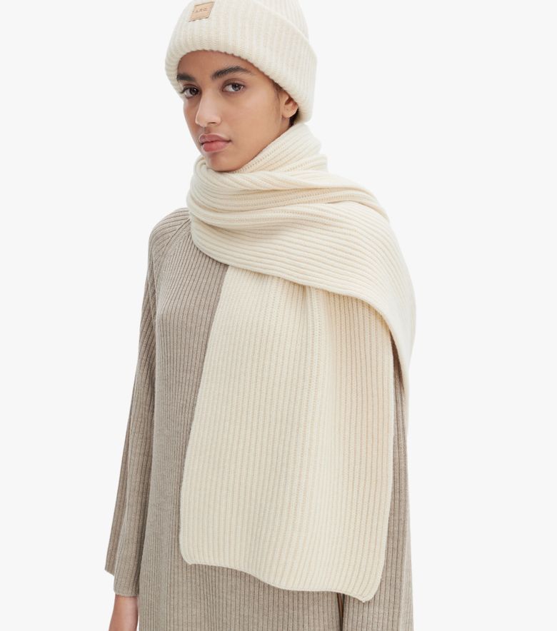 A.P.C. Echarpe Camille Unisexe Ecru