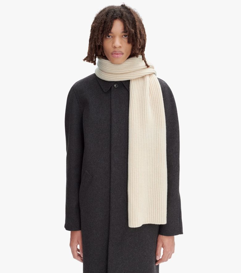 A.P.C. Echarpe Camille Unisexe Ecru