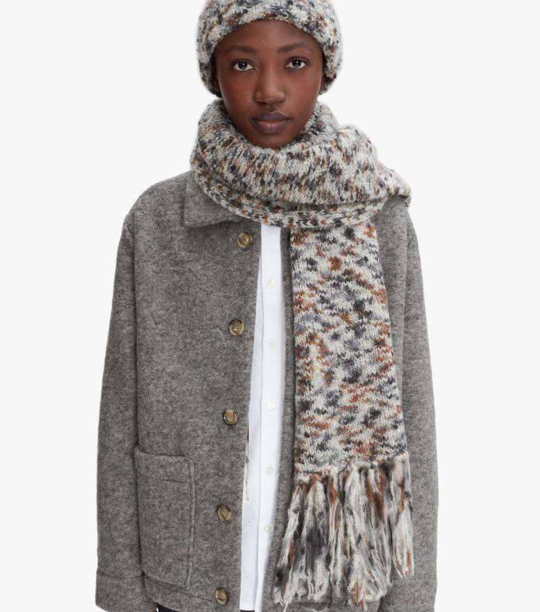 A.P.C. Écharpe Noah Gris Chiné