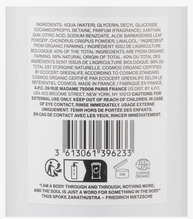 A.P.C. Gel Douche - Cosmos Organic Blanc