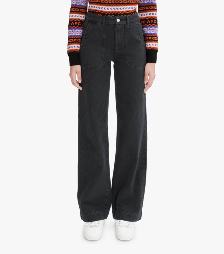 A.P.C. Jean Seaside Noir Délavé