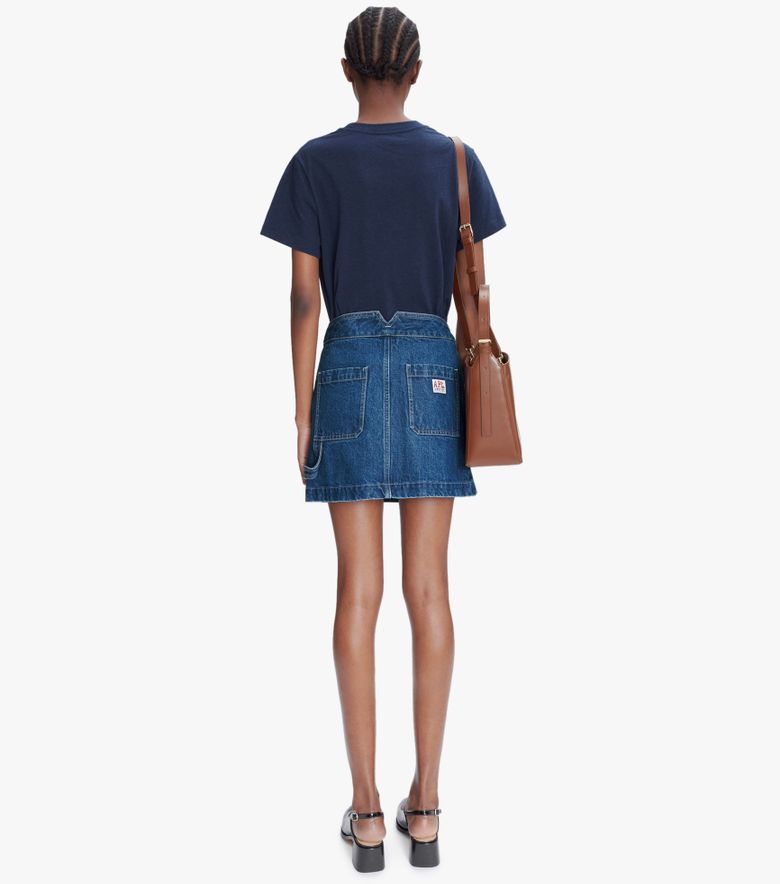 A.P.C. Jupe Christie Indigo Délavé