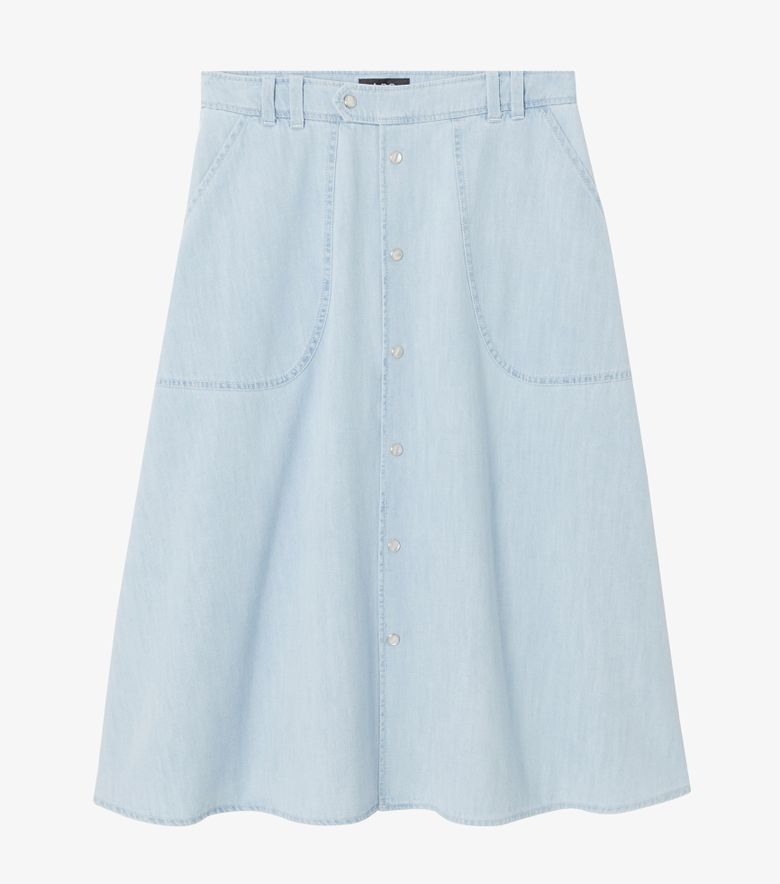 A.P.C. Jupe Jamie Bleu Pâle