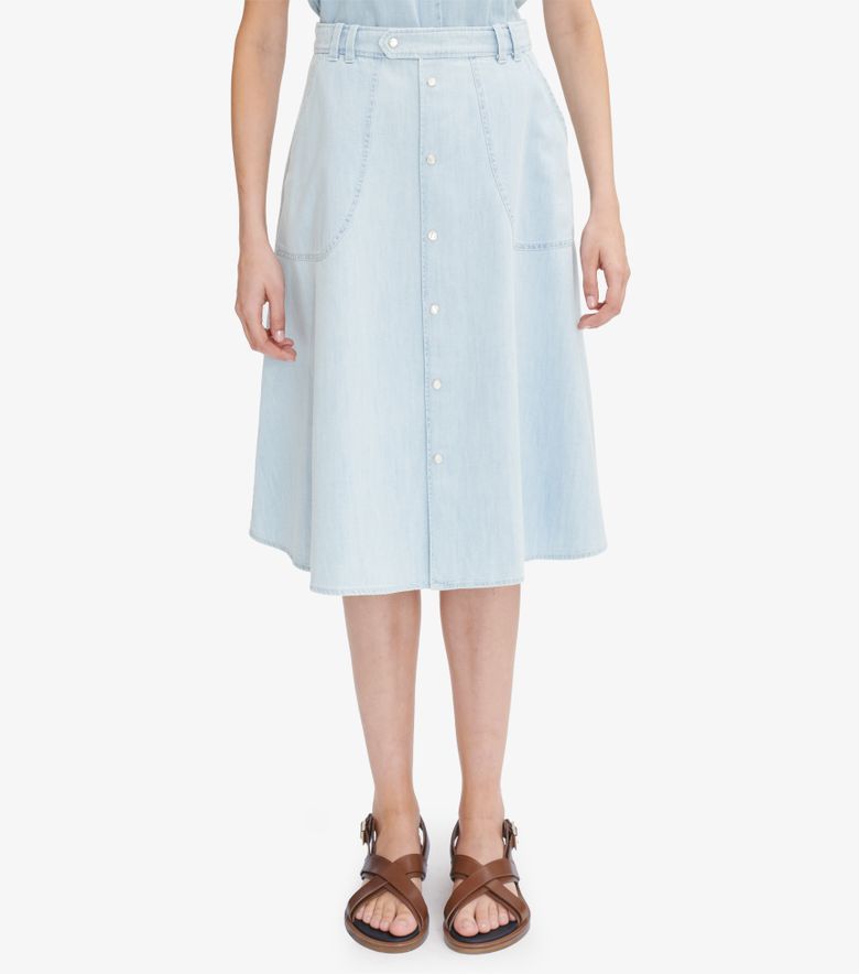 A.P.C. Jupe Jamie Bleu Pâle