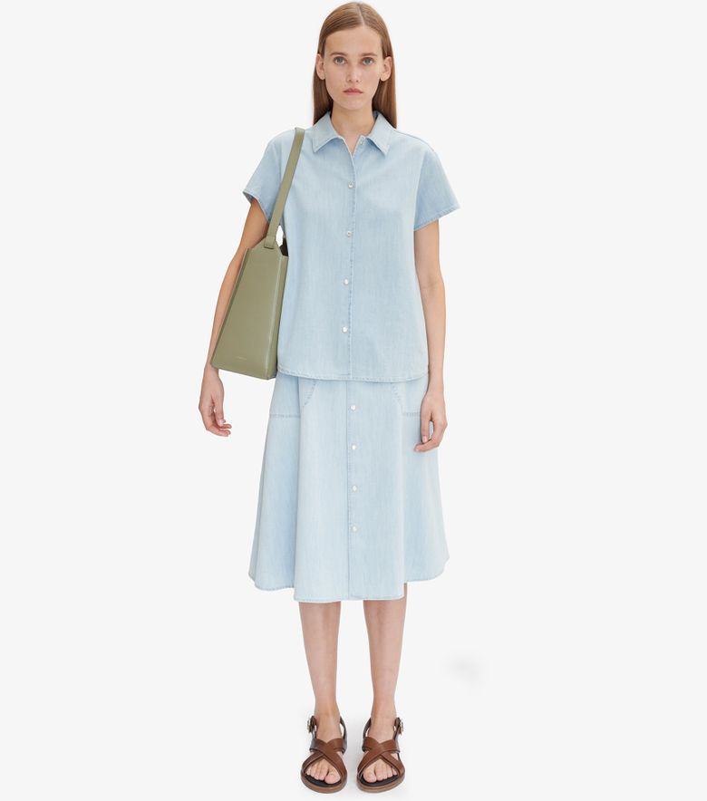 A.P.C. Jupe Jamie Bleu pâle
