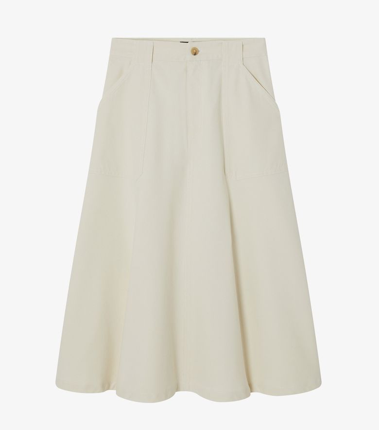 A.P.C. Jupe Laurie Blanc Cassé