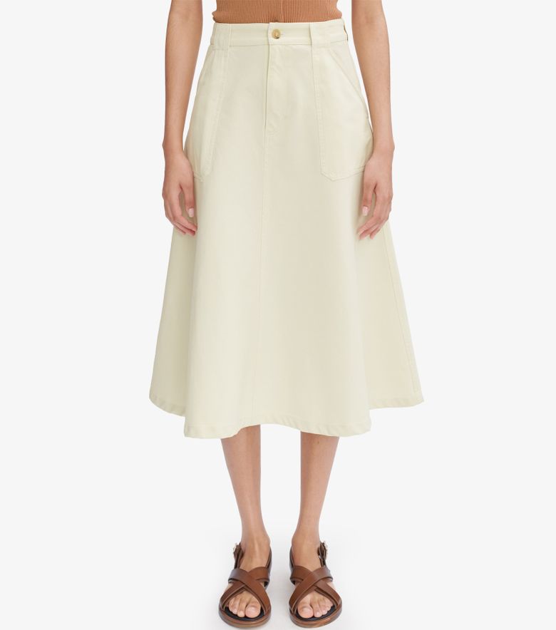 A.P.C. Jupe Laurie Blanc Cassé