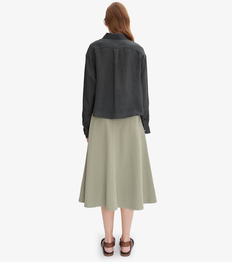 A.P.C. Jupe Laurie Vert Grisé