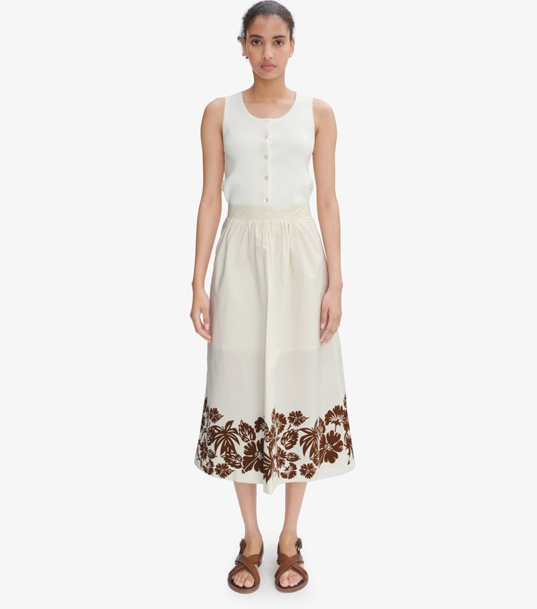 A.P.C. Jupe Ravenna Hawaienne Écru