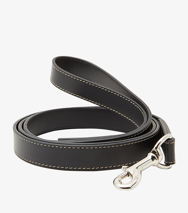 A.P.C. Laisse Cuir Toutou Noir