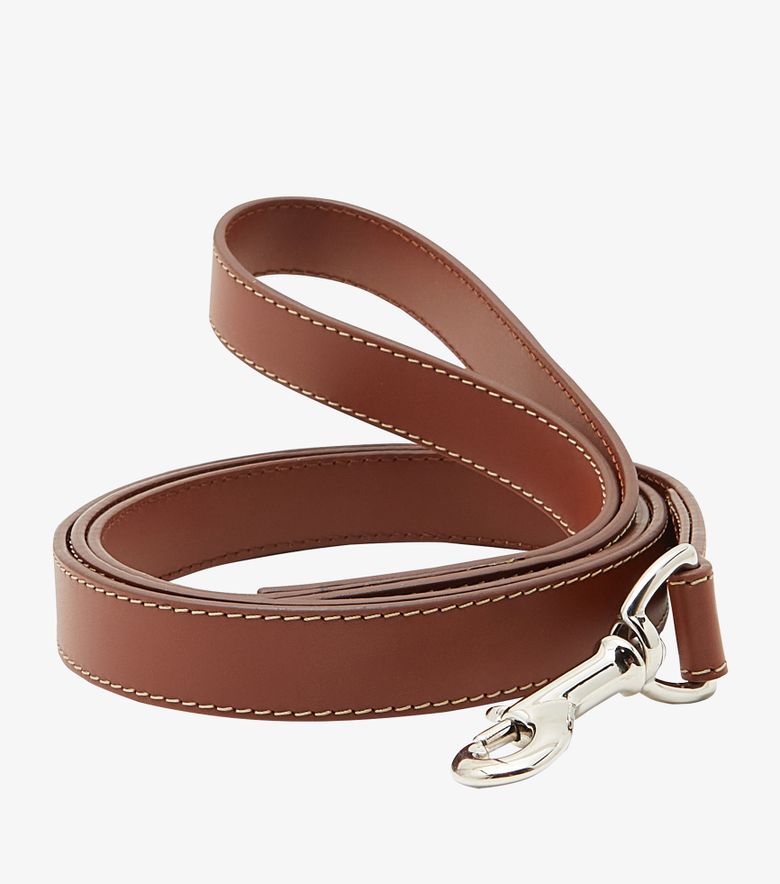 A.P.C. Laisse Cuir Toutou Noisette