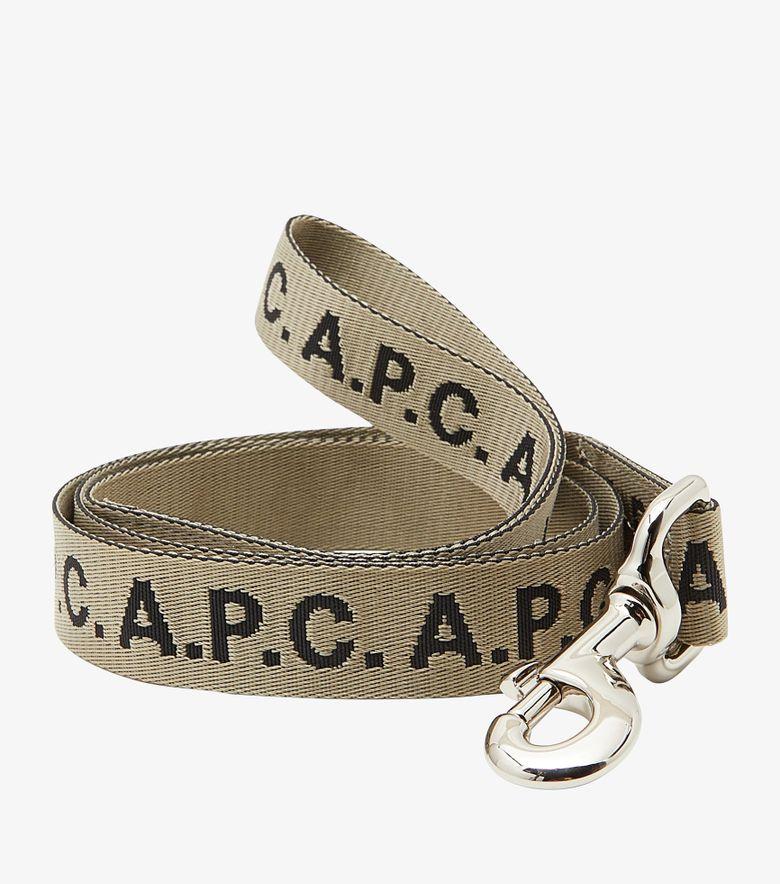 A.P.C. Laisse Toutou Logo Kaki