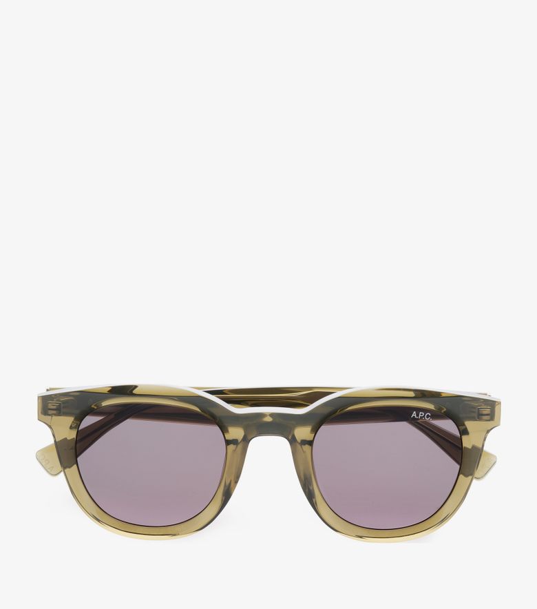 A.P.C. Lunettes De Soleil Lou Unisexe Kaki