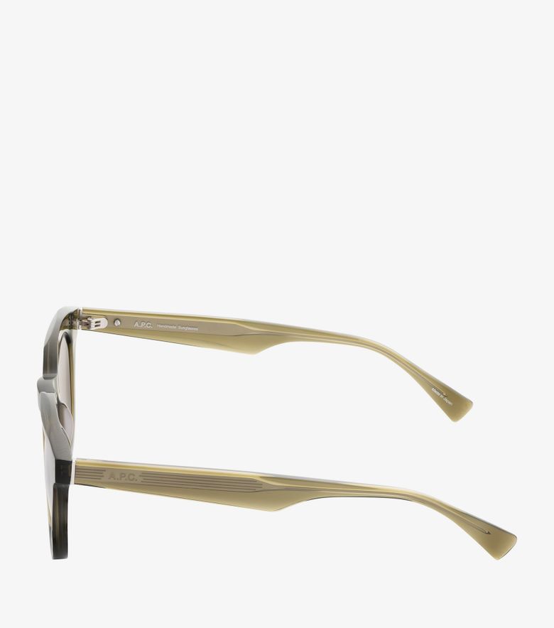 A.P.C. Lunettes De Soleil Lou Unisexe Kaki