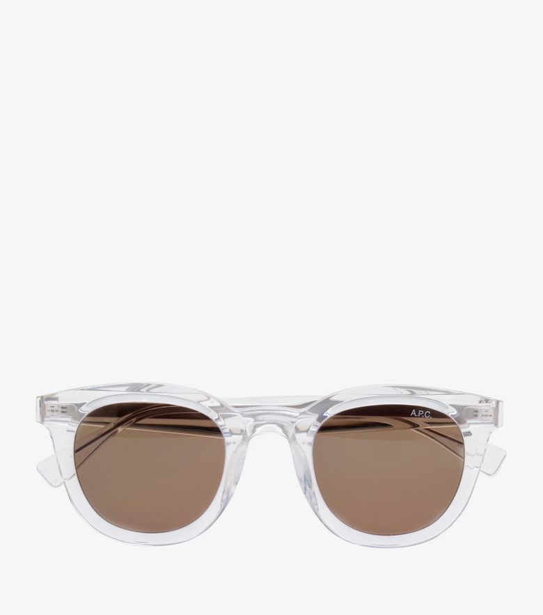 A.P.C. Lunettes De Soleil Lou Unisexe Transparent
