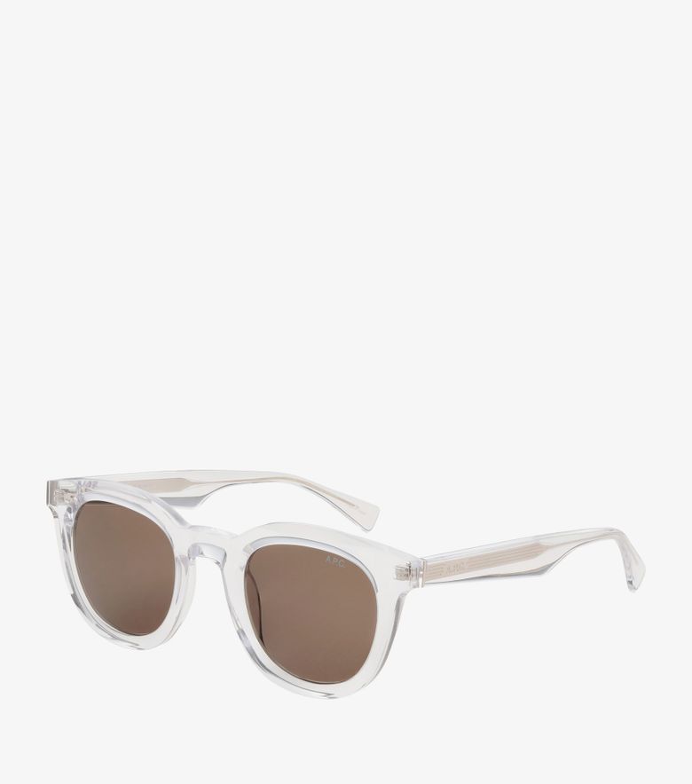 A.P.C. Lunettes De Soleil Lou Unisexe Transparent