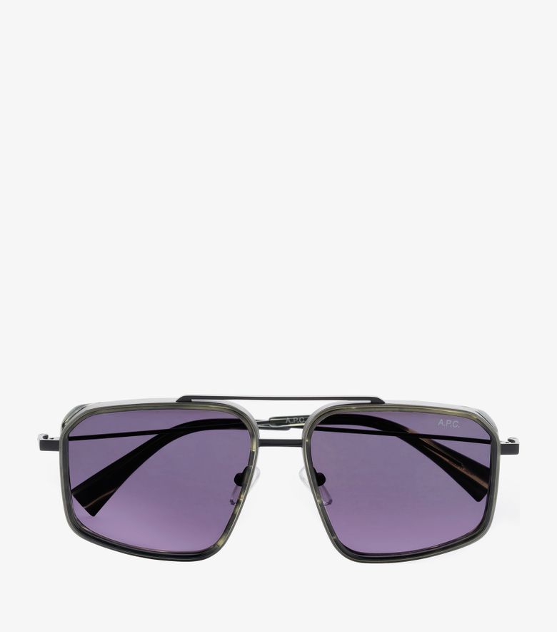 A.P.C. Lunettes De Soleil Moe Unisexe Kaki