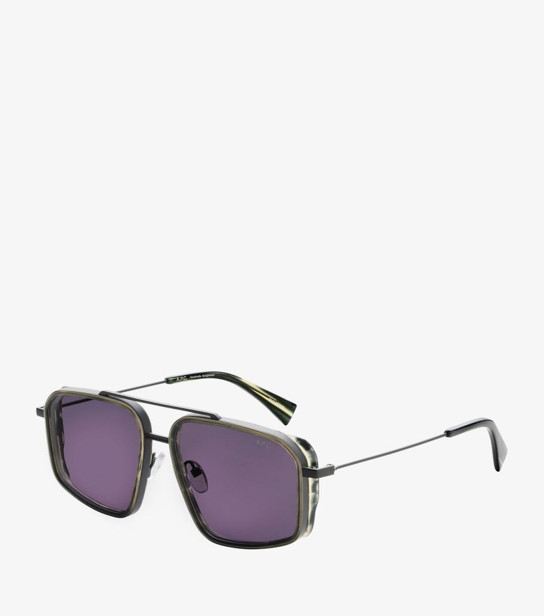 A.P.C. Lunettes De Soleil Moe Unisexe Kaki