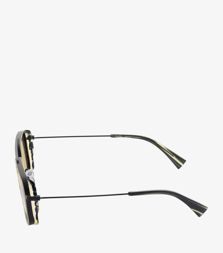 A.P.C. Lunettes De Soleil Moe Unisexe Kaki